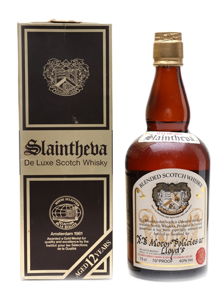 Slaintheva 12 Year Old Bottled 1980s 75cl / 40%