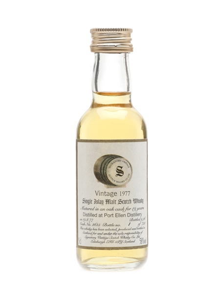 Port Ellen 1977 19 Year Old Signatory 5cl / 58%