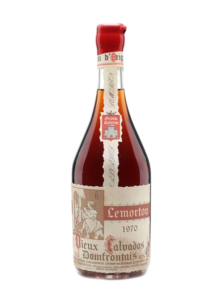 Lemorton 1970 Vieux Calvados Du Domfrontais 70cl / 40%