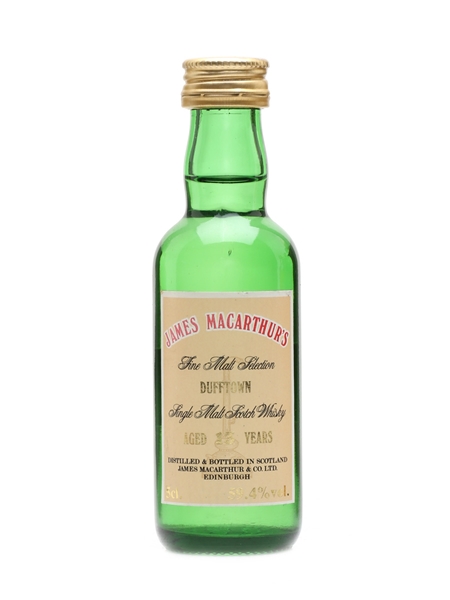 Dufftown 13 Year Old James MacArthur 5cl / 59.4%