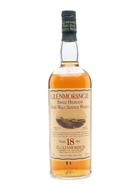 Glenmorangie 18 Year Old Duty Free 100cl / 43%