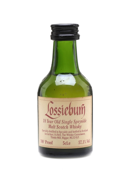 Lossieburn 18 Year Old The Whisky Connoisseur 5cl / 57.1%