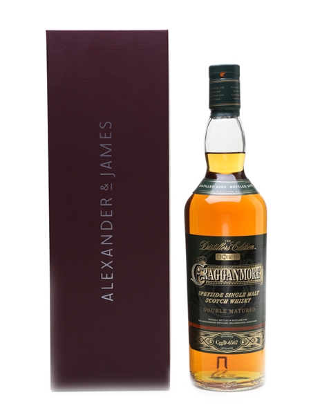 Cragganmore 2003 Distillers Edition Bottled 2015 70cl / 40%