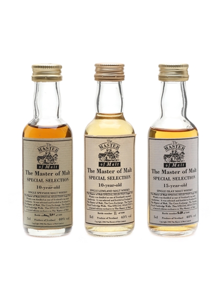 Master Of Malt Special Selection  3 x 5cl