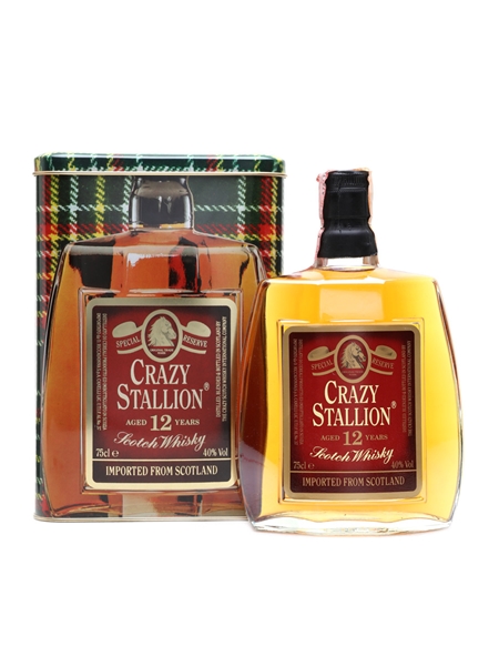 Crazy Stallion 12 Year Old Bottled 1980s 75cl / 40%