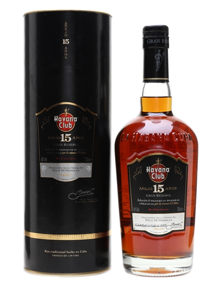 Havana Club 15 Year Old Gran Reserva Bottled 2013 70cl / 40%