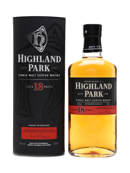 Highland Park 18 Year Old  70cl / 43%