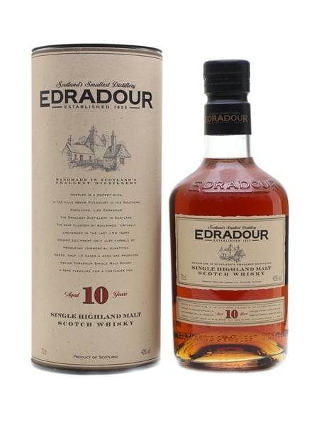 Edradour 10 Year Old Old Presentation 70cl / 40%