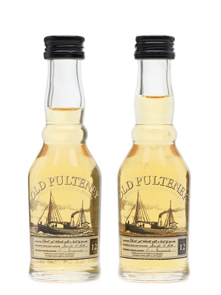 Old Pulteney 12 Year Old  2 x 5cl