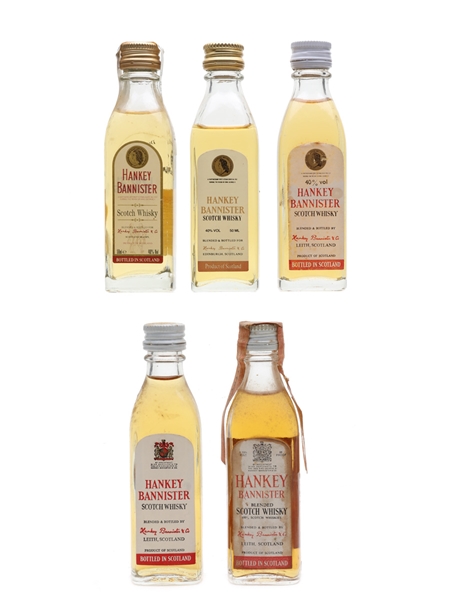 Hankey Bannister  5 x 5cl