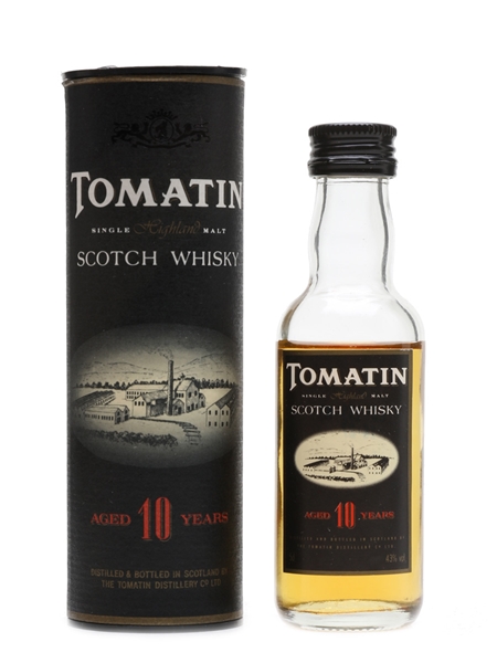 Tomatin 10 Year Old Bottled 1990s 5cl / 43%