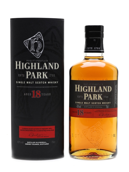 Highland Park 18 Year Old  70cl / 43%