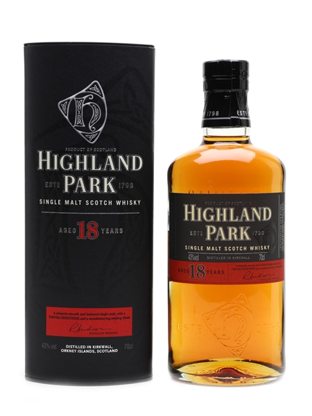 Highland Park 18 Year Old  70cl / 43%