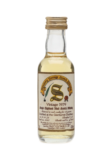 Glenturret 1979 13 Year Old Signatory 5cl / 43%