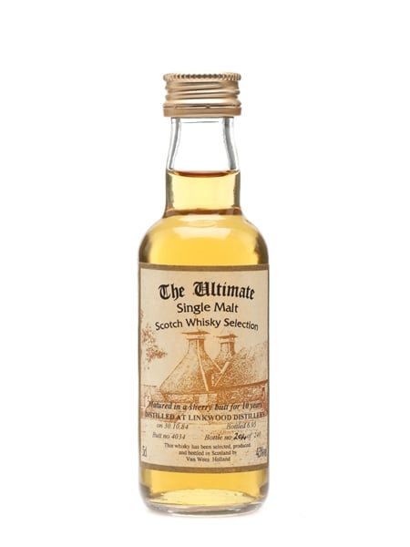 Linkwood 1984 10 Year Old Van Wees 5cl / 43%