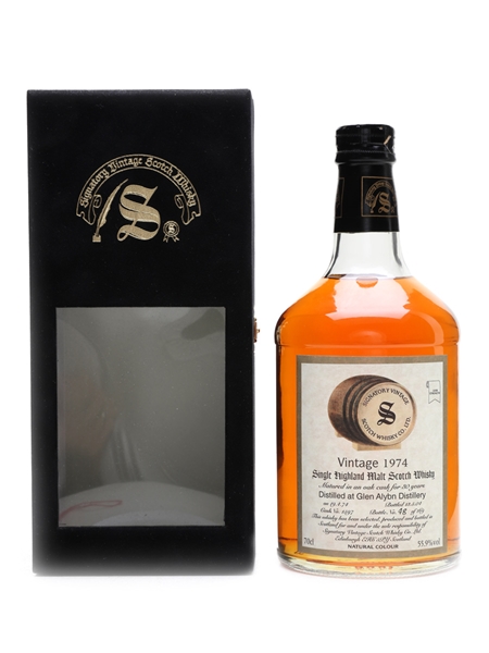 Glen Albyn 1974 30 Year Old Bottled 2004 - Signatory Vintage 70cl / 55.9%