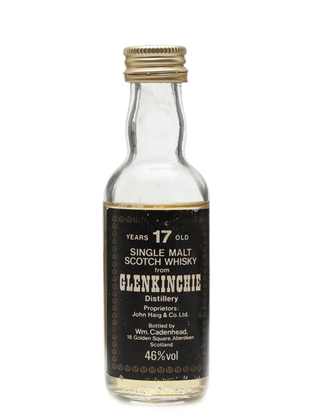 Glenkinchie 17 Year Old Cadenhead's 5cl / 46%