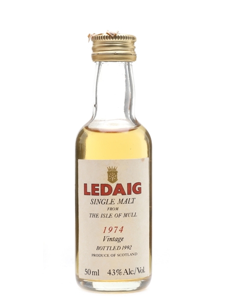 Ledaig 1974 Bottled 1992 5cl / 43%