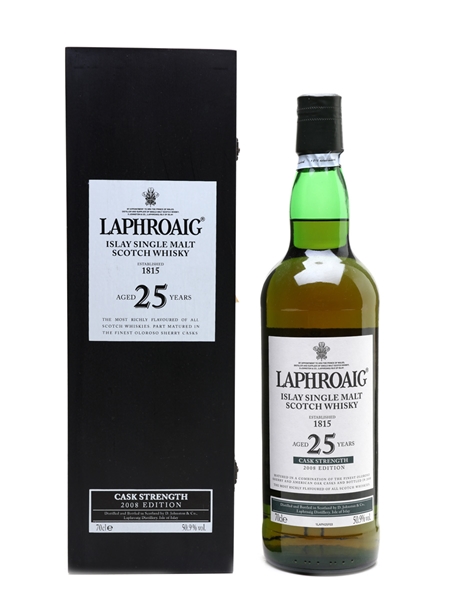 Laphroaig 25 Year Old 2008 Cask Strength Edition 70cl / 50.9%