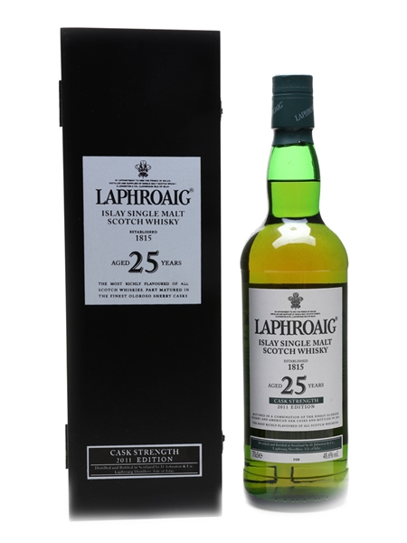 Laphroaig 25 Year Old 2011 Cask Strength Edition 70cl / 48.6%