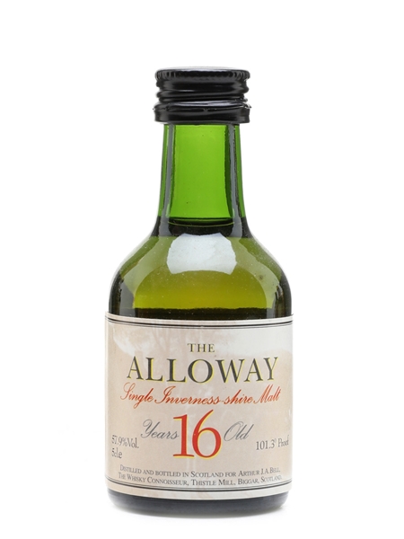 Alloway 16 Year Old The Whisky Connoisseur 5cl / 59.7%