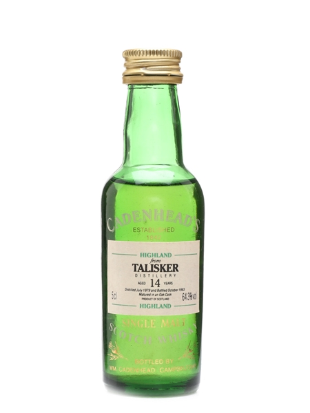 Talisker 1979 14 Year Old Cadenhead's 5cl / 64.3%