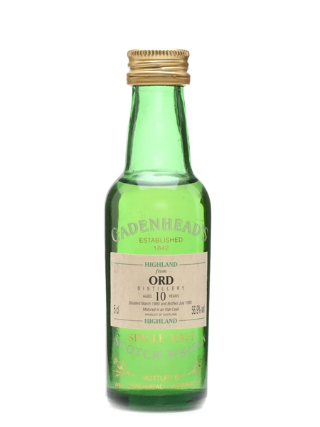 Ord 1985 10 Year Old Cadenhead's 5cl / 56.9%