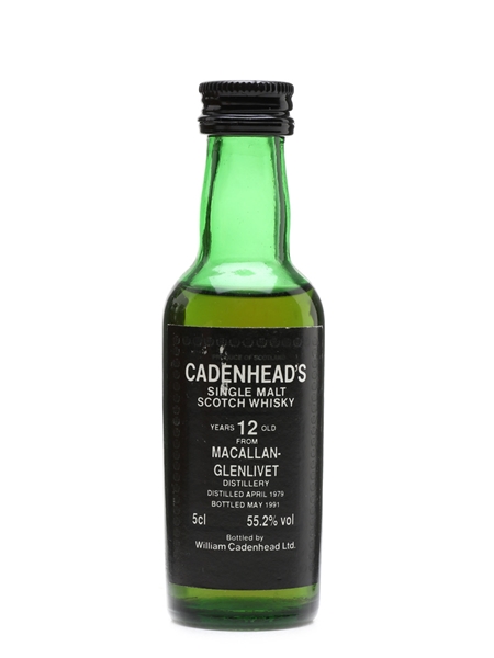 Macallan Glenlivet 1979 12 Year Old - Cadenhead's 5cl / 55.2%