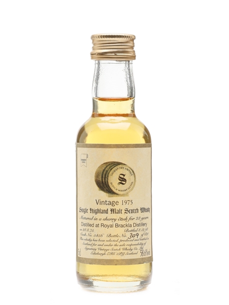 Royal Brackla 1975 23 Year Old Signatory 5cl / 58.6%