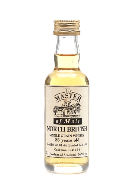 North British 1964 25 Year Old Master Of Malt 5cl / 46%