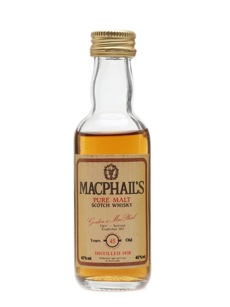 MacPhail's 1938 45 Year Old Gordon & MacPhail 5cl / 40%