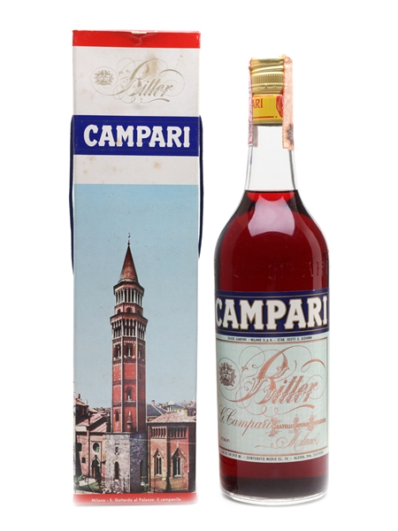 Campari Bitter Bottled 1970s 75cl / 25%