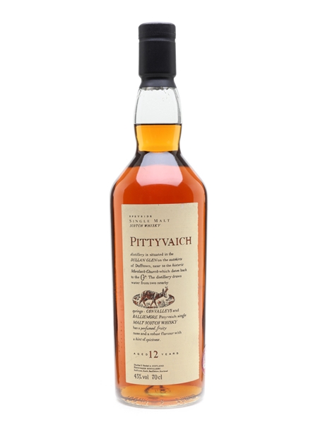 Pittyvaich 12 Year Old Flora & Fauna 70cl / 43%