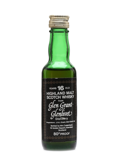 Glen Grant Glenlivet 16 Year Old Cadenhead's 5cl / 46%