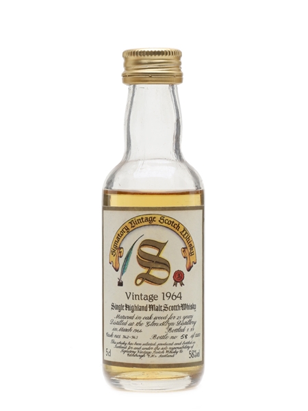 Glen Albyn 1964 25 Year Old Signatory 5cl / 58%