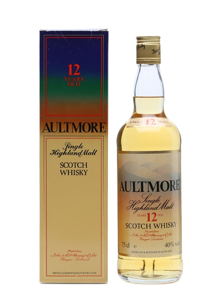 Aultmore 12 Years Old Colourful Label 75cl  / 40%