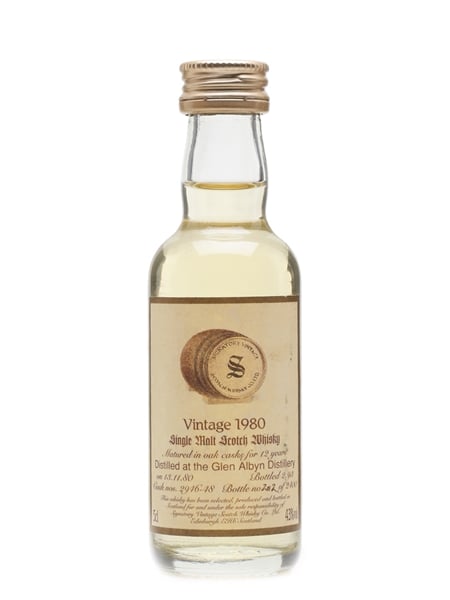 Glen Albyn 1980 12 Year Old Signatory 5cl / 43%