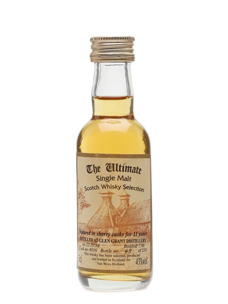 Glen Grant 1984 11 Year Old Van Wees 5cl / 43%