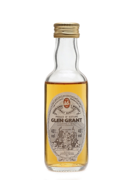 Glen Grant 15 Year Old Gordon & MacPhail 5cl / 40%