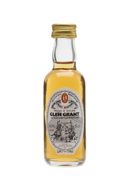 Glen Grant 15 Year Old Gordon & MacPhail 5cl / 40%