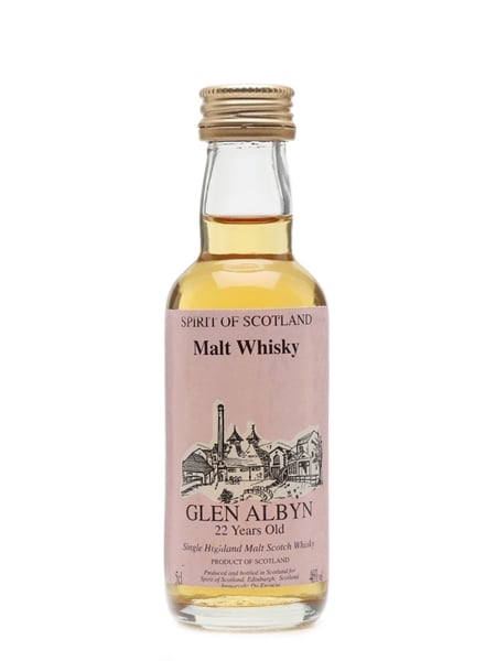 Glen Albyn 22 Year Old Spirit Of Scotland 5cl / 46%