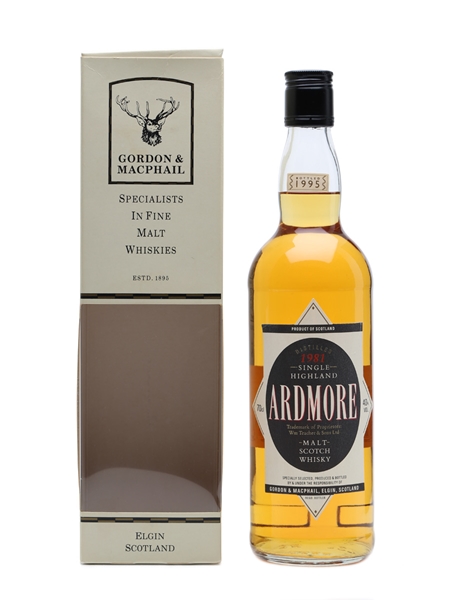 Ardmore 1981 Gordon & MacPhail 70cl / 40%