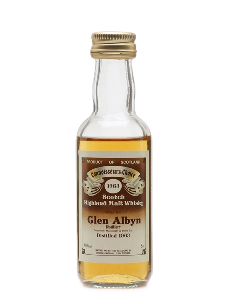 Glen Albyn 1963 Gordon & MacPhail 5cl / 40%