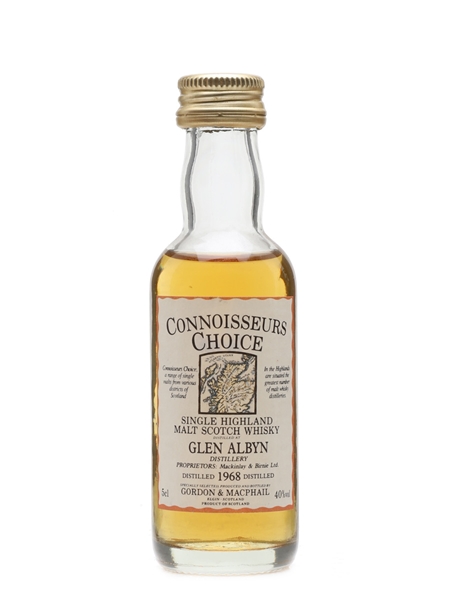 Glen Albyn 1968 Gordon & MacPhail 5cl / 40%