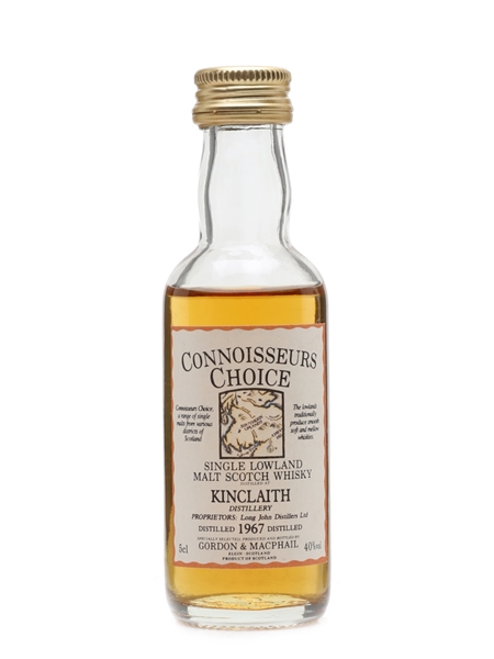 Kinclaith 1967 Gordon & MacPhail 5cl / 40%