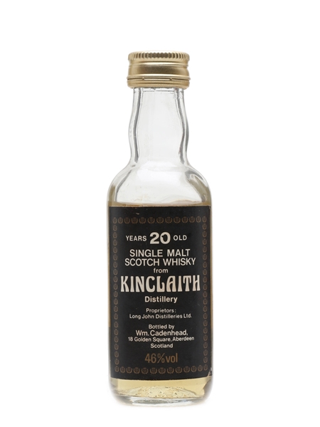 Kinclaith 20 Year Old Cadenhead's 5cl / 46%