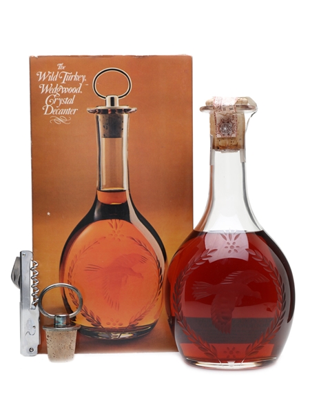 Wild Turkey 101 Proof Wedgwood Crystal Decanter 100cl / 50.5%