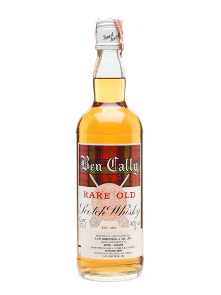 Ben Cally Rare Old Bottled 1980s - Wax & Vitale 75cl / 40%