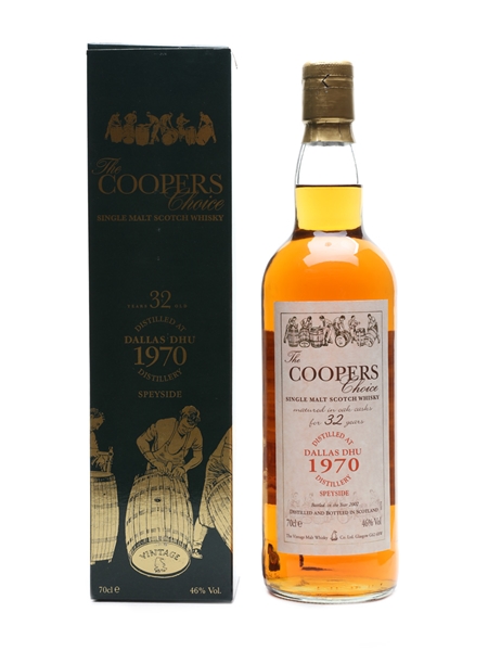 Dallas Dhu 1970 Coopers Choice 32 Year Old 70cl / 46%