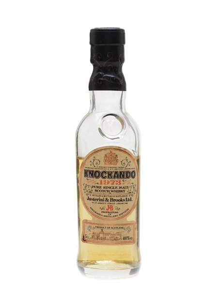 Knockando 1973 Bottled 1985 Justerini & Brooks 5cl / 40%